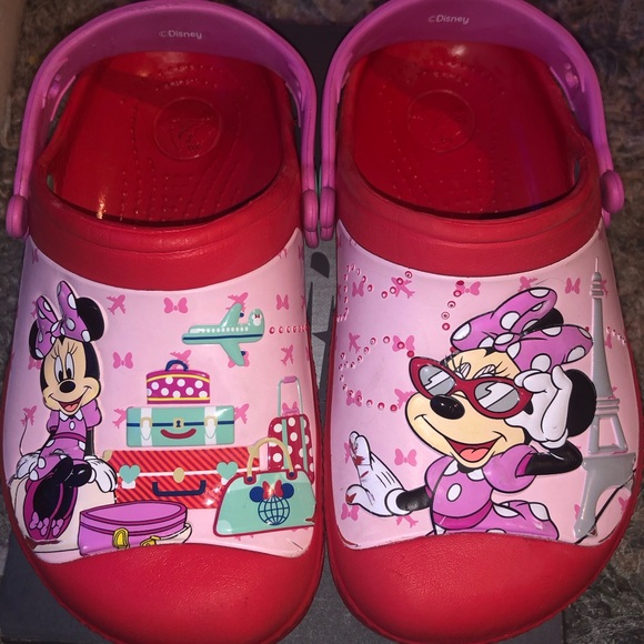 DISNEY MINNIE MOUSE CROCS - Picture 9 of 11